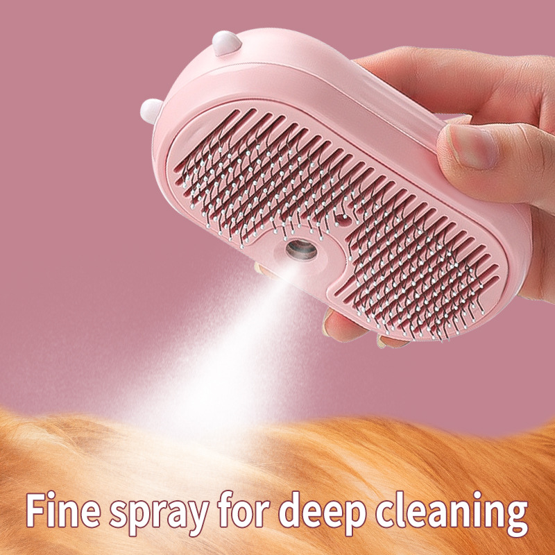 Mini spray pet comb, one-click - огляд і ціна Pet Hair Remover Brush