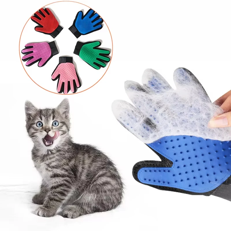Pet Glove Cat Grooming Glove C - огляд і ціна Pet Hair Remover Brush