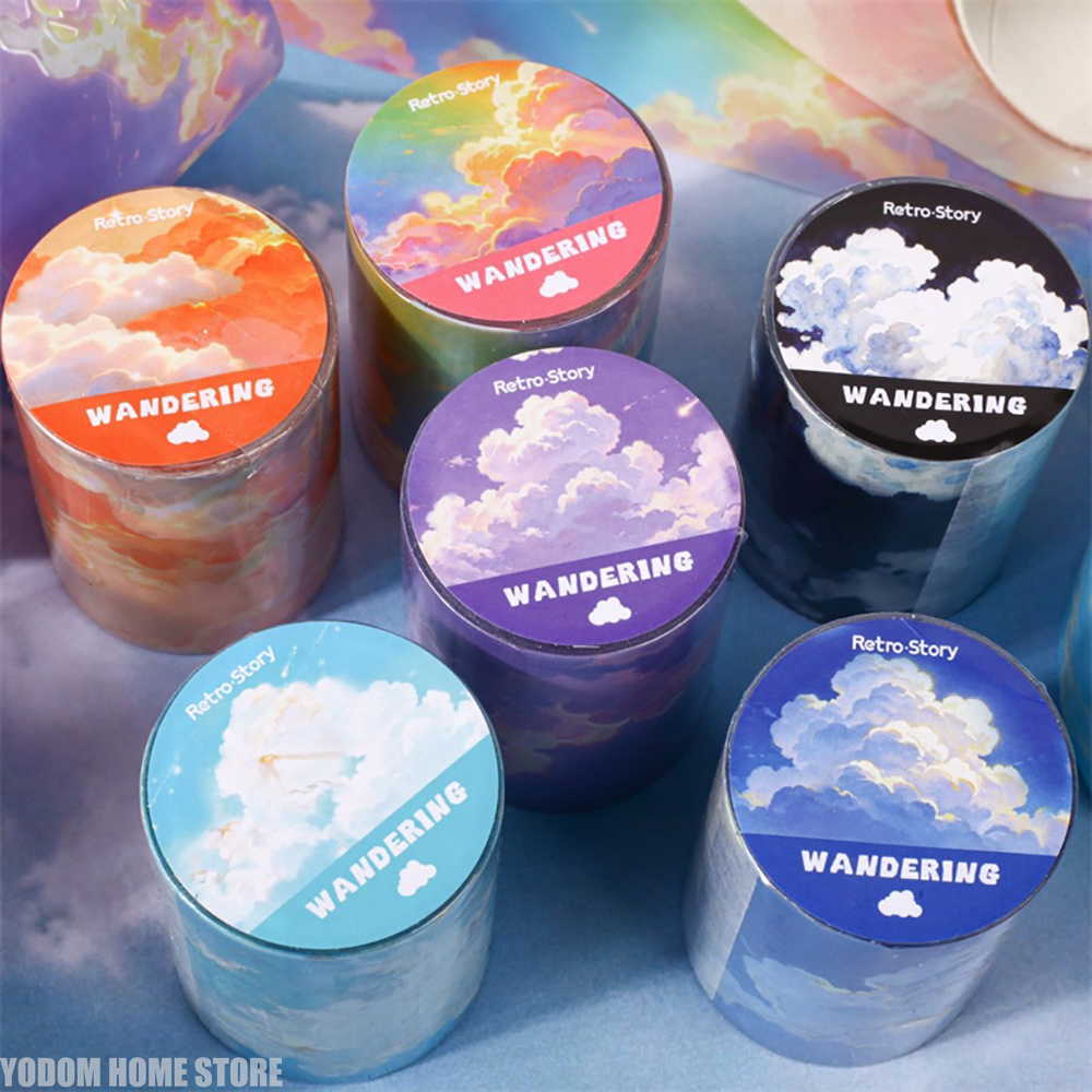 50mm X 2m PET Sky Clouds Tape  - огляд і ціна Pet X Supplies & Tack