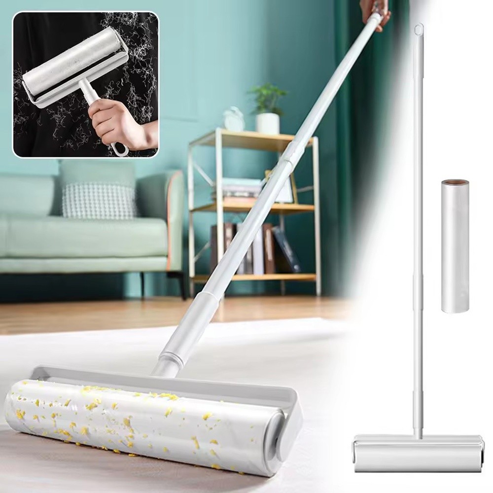 Tearable Long Handle Lint Roll - огляд і ціна Pet Hair Remover Brush