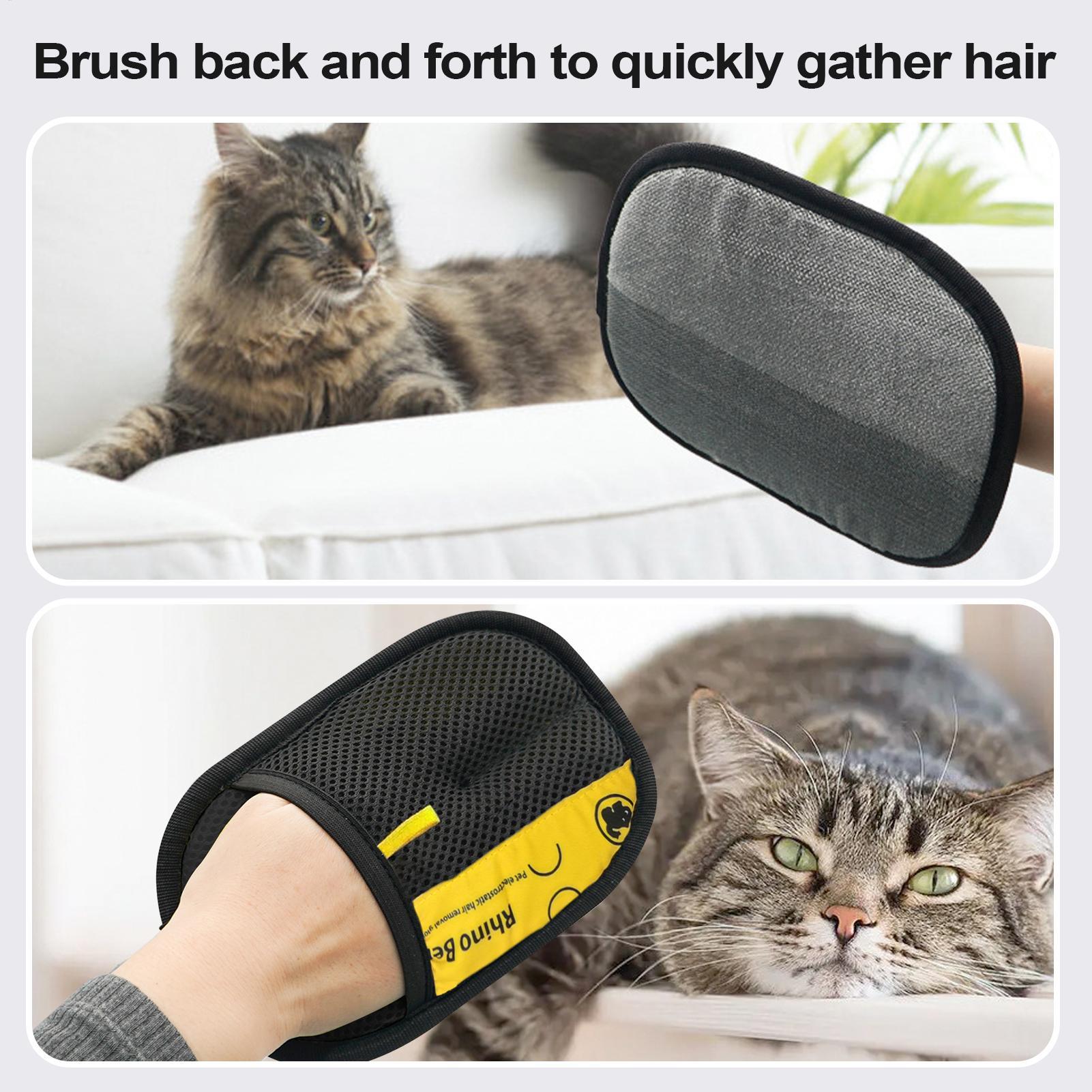 1 Pair Static Removal Gloves F - огляд і ціна Pet Hair Remover Brush