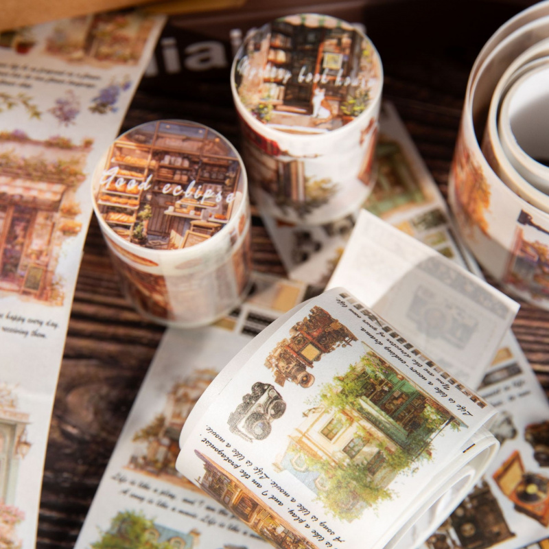 5x200cm Retro Food Shop Tape S - огляд і ціна Pet Supplies Pet Shop